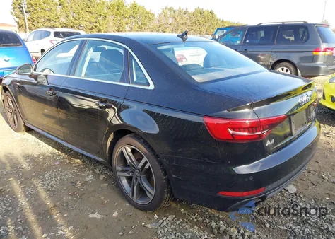 2017 Audi A4 2.0T Premium из США, поврежденный, VIN WAUENAF40HN006416